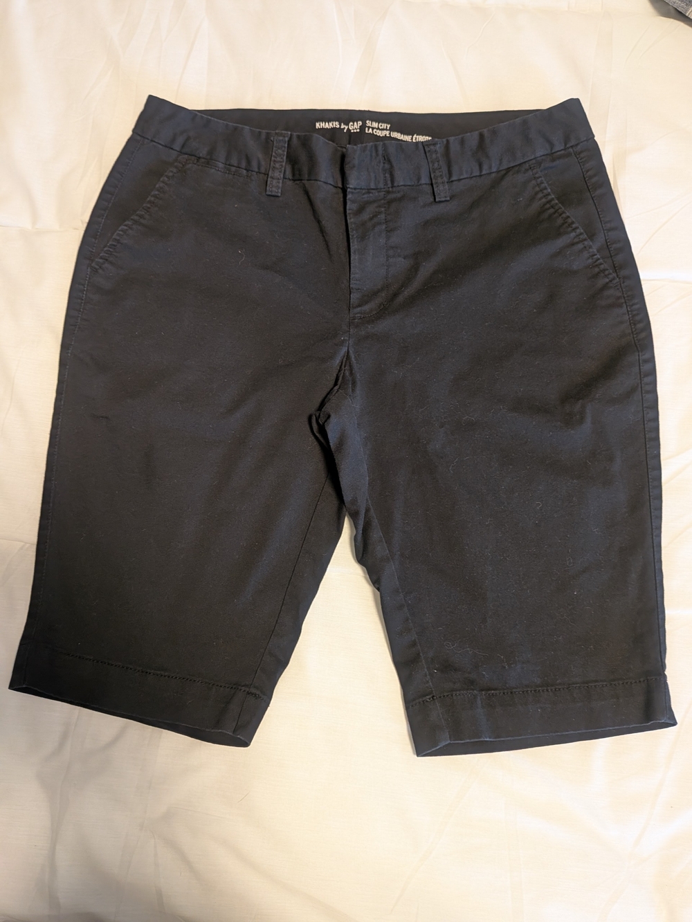 GAP Black Women's Bermuda Shorts